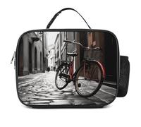 MNVTSKOP Borsa portapranzo riutilizzabile a prova di perdite, con manico, per ufficio, picnic, spiaggia