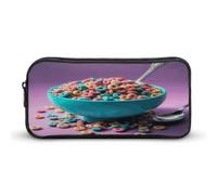 MNVTSKOP Cereali in Bowl Astuccio per matite di grande capacità, astuccio da ufficio per uomini e donne, organizer da scrivania