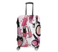 MNVTSKOP Copertura per bagagli cosmetica moderna per ragazze, resistente ai graffi, lavabile, in poliestere, elastica, protezione per bagagli da viaggio, bianco, XL