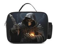 MNVTSKOP Grim Reaper - Contenitore per il pranzo riutilizzabile, a prova di perdite, con manico, per ufficio, picnic, spiaggia