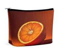 MNVTSKOP Half An - Borsa cosmetica da viaggio di grande capacità, da viaggio, alla moda, portatile, da donna