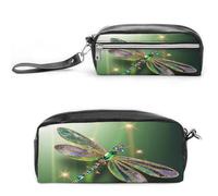 MNVTSKOP Jewel Dragonfly - Trousse da viaggio per cosmetici, portatile, organizer per cancelleria per donne e insegnanti
