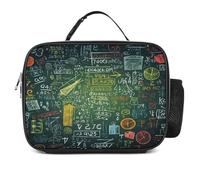 MNVTSKOP Matematica Domanda Lunch Box Riutilizzabile Lunch Box A Prova di Perdite Borsa Tote Bag con Manico per Ufficio Picnic Spiaggia
