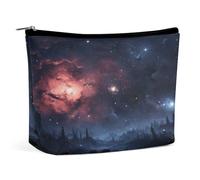 MNVTSKOP Night Stars Cosmetic Bag Grande Capacità Viaggio Makeup Bag Trendy Portable Toiletry Bag per le donne