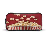 MNVTSKOP Popcorn - Astuccio portamatite di grande capacità, per ufficio, per uomini e donne, organizer da scrivania