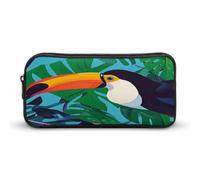 MNVTSKOP Toucan - Astuccio per matite di grande capacità, da ufficio, per uomini e donne, organizer da scrivania