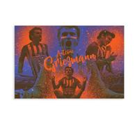 Mnyuein Antoine Griezmann Poster 0 su tela con giocatore di calcio, decorazione artistica da parete per soggiorno e camera da letto, senza cornice: 50 x 75 cm