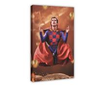 Mnyuein Antoine Griezmann - Poster su tela, motivo: giocatore di calcio, decorazione per camera da letto, ufficio, camera da letto, regalo, cornice 40 x 60 cm