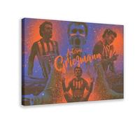 Mnyuein Antoine Griezmann - Poster su tela, motivo: giocatore di calcio, decorazione per camera da letto, ufficio, camera da letto, regalo, dimensione: 60 x 90 cm