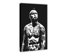 Mnyuein Arturo Vidal 5 poster su tela, decorazione artistica da parete, stampa artistica da parete, per soggiorno e camera da letto, con cornice, 50 x 75 cm