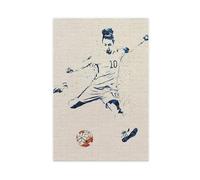 Mnyuein Carli Lloyd 5 poster su tela a tema calcio, decorazione artistica da parete per soggiorno e camera da letto, senza cornice: 50 x 75 cm