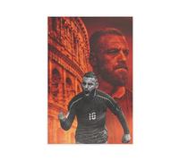 Mnyuein Poster su tela con giocatore di calcio Daniele De Rossi, decorazione per camera da letto, ufficio, camera da letto, regalo, senza cornice: 50 x 75 cm