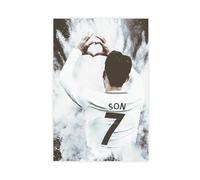 Mnyuein Poster su tela con immagine di Son Heung Min, decorazione artistica per camera da letto, ufficio, camera da letto, regalo, senza cornice: 60 x 90 cm
