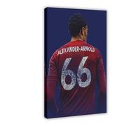 Mnyuein Poster su tela con stampa di Trent Alexander Arnold, 8 poster, decorazione artistica da parete per soggiorno e camera da letto, con cornice, 40 x 60 cm
