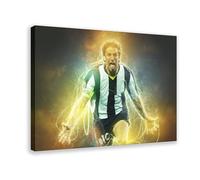 Mnyuein Poster su tela di Alessandro Del Piero, decorazione artistica per camera da letto, ufficio, camera da letto, regalo, cornice, 30 x 45 cm