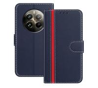 Mo-Beauty Cover Custodia per Realme 12 Pro 5G/Realme 12 Pro Plus 5G, [Supporto Scomparto per carte] [Chiusura Magnetica] [Supporto Stand] Pelle PU Flip Case Custodia Cover per Realme 12 Pro 5G (Blu)