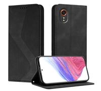 Mo-Somnus Cover per Galaxy Xcover 7 5G, Custodia Samsung Xcover 7 5G Portafoglio, Cover Protettiva Libro Antiurto Case Flip Wallet Custodia Pelle PU con[3 Slot per Schede][Magnetica] (Nero)
