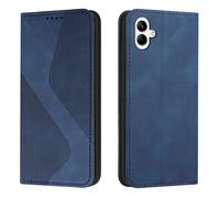 Mo-Somnus Cover per Samsung Galaxy A05, Custodia Samsung A05 Portafoglio, Cover Protettiva Libro Antiurto Case Flip Wallet Custodia Pelle PU con [3 Slot per Schede] [Magnetica] (Blu)