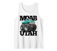 Moab Utah Classic Vintage Offroad 4x4 Pick-up Design Canotta