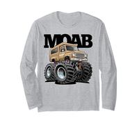 Moab Utah Classic Vintage Offroad 4x4 Pick-up Design Maglia a Manica