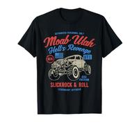 Moab Utah Hells Revenge 4x4 Vintage Design in Stile Invecchiato Maglietta
