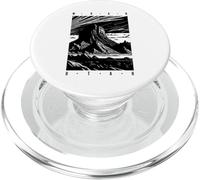 Moab Utah Retro Tramonto Scenico Red Rocks Butte Design PopSockets PopGrip per MagSafe