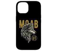 Moab Utah Stati Uniti d'America Coyote Design Custodia per iPhone 14