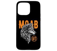Moab Utah Stati Uniti d'America Coyote Design Custodia per iPhone 15 Pro Max