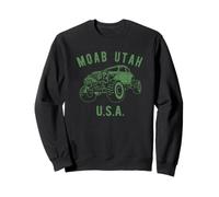 Moab Utah USA Fuoristrada Rock Crawler 4x4 Design Felpa