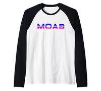 Moab Utah UT Starry Desert Arches Canyonlands Vacation Maglia con Maniche Raglan