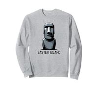 Moai Statua Isola di Pasqua Rapa Nui Felpa