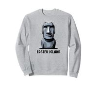 Moai Statua Isola di Pasqua Rapa Nui Felpa