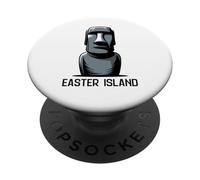 Moai Statua Isola di Pasqua Rapa Nui PopSockets PopGrip Adesivo