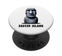 Moai Statua Isola di Pasqua Rapa Nui PopSockets PopGrip Adesivo