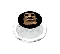 Moai Statua Isola di Pasqua Rapa Nui PopSockets PopGrip per MagSafe
