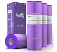 MOAJ Elite - Filtro per Piscina, Confezione da 4, sostituisce Pentair CCP320, Clean And Clear Plus 320, R173573, 160340, PCC80, PCC80-PAK4, Filbur FC-1976, Unicel C-7470, Crystal Water 325, 50,6 x