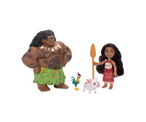 Moana 2 Disney’s Doll Playset Maui Voyager Petite Dolls Gift Set by Jakks Pacifi