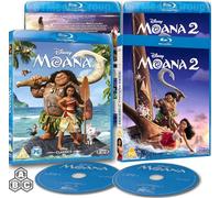 Moana: 2-movie Collection (Moana 2016 + Moana 2 2024, Bundle) [Blu-ray] [Region Free]
