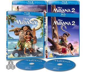 Moana: 2-movie Collection (Moana 2016 + Moana 2 2024, Bundle) [Blu-ray] [Region Free]