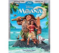 MOANA (AKA: VAIANA) (Blu-ray) Auli'i Cravalho Dwayne Johnson Rachel House