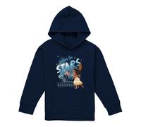 Moana Follow The Stars Felpa con Cappuccio Bambini (TV22536)