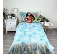 Moana Singolo Copripiumino Set 100% Cotone 2-in-1 Ue Size Disney Ufficiale Merch