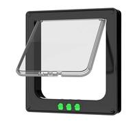 Moaobooh Sportello per gatti, resistente alle intemperie, facile da installare, per interni ed esterni, finestra, parete