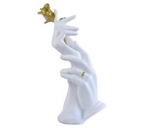 Moaobooh Statue e sculture di gesti astratti, decorazione per la casa, perfetta per matrimoni, scrivania, decorazione, regali (femmina)