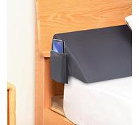 Moavica Cuscino a cuneo per letto king size (193 x 25,4 x 15,2 cm) per dormire, cuscino per testiera e letto, riempitivo per colmare lo spazio (0-20,3 cm), tra testiera e materasso (grigio) 1