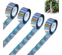 MOAZIFI 4 rotoli da 80 m x 2,5 cm, per uccelli e uccelli, repellente per piccioni, protezione per uccelli, protezione contro le rondini, per giardino e piante