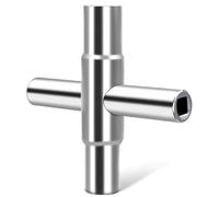 MOAZIFI Chiave quadrata, 4 chiavi quadrate, 4 misure, 6,5 mm/7 mm/8 mm/9 mm, chiave di sfiato Utilities chiavi, per cassetta elettrica, contatore acqua, scatola armadio