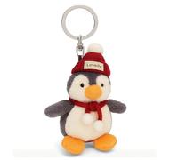 MOAZIFI Portachiavi con pinguino, 15 cm, simpatico pinguino, regalo per fidanzata, Penguin, portachiavi per piccoli e grandi, pinguini, regali speciali per donne, regalo speciale per coppie