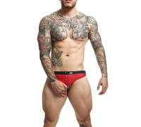Mob - dngeon jockstrap anello per il pene rosso taglia unica
