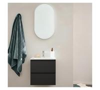 MOB-IN Mobile lavabo Sorrento 45 cm rubinetto cromato e specchio